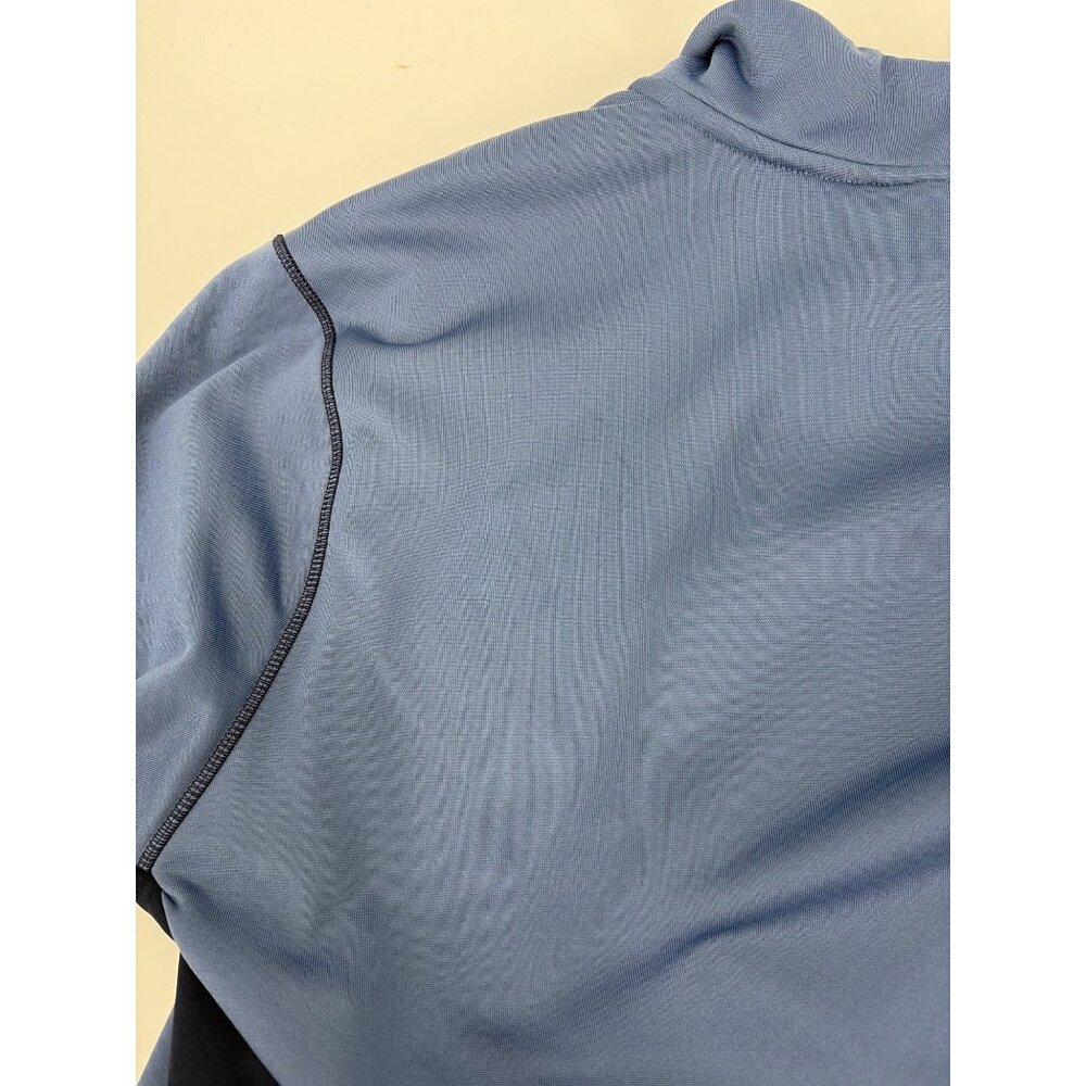 Kjus Mens XL Golf Ski Half-Zip Pullover Top Moisture-Wicking Activewear Blue - Picture 5 of 6
